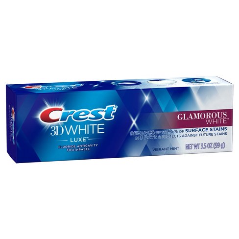 Crest 3D White Glamorous White Whitening Toothpaste