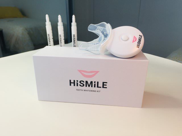 Teeth whitening kit hismile