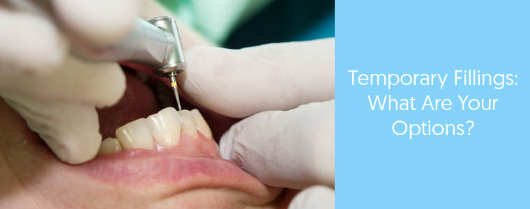 Temporary dental filling options