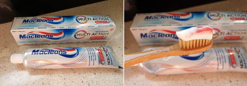 Macleans Multi Action Whitening toothpaste