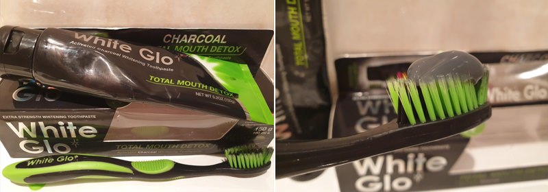 White Glo Charcoal Whitening Toothpaste