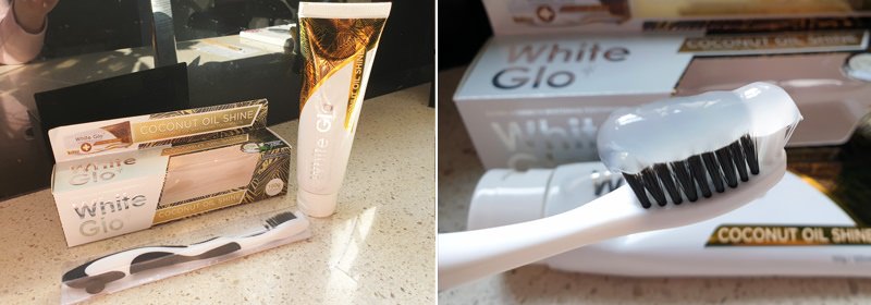 White Glo Coconut Oil Whitening Toothpaste