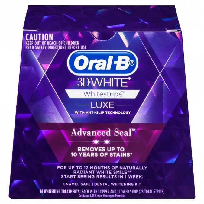 Oral B 3Dwhite Luxe Advanced Seal Strips kit