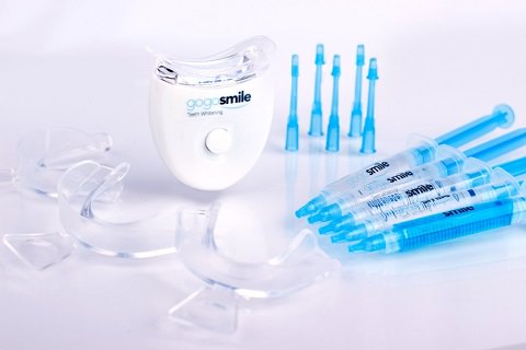 Teeth whitening kits peroxide free