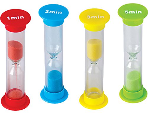 2 minute sand timer for dental hygiene for kids