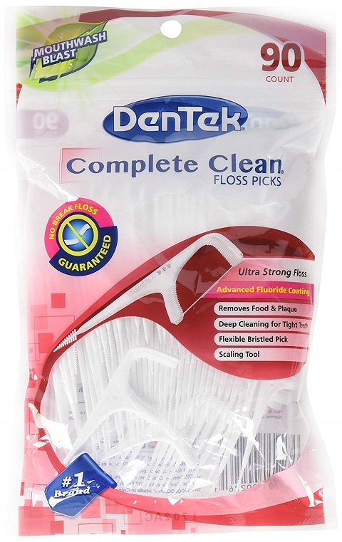 DenTek Floss Picks Complete Clean Fresh Mint