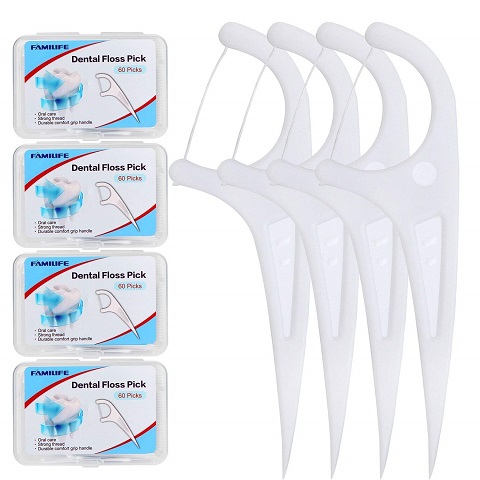 FAMILIFE Unflavoured Dental Floss Picks