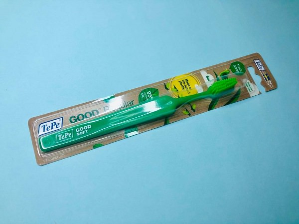 TePe Good Regular Toothbrush in its package