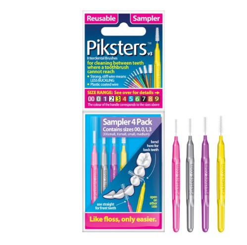 Sampler 4 pack - Piksters
