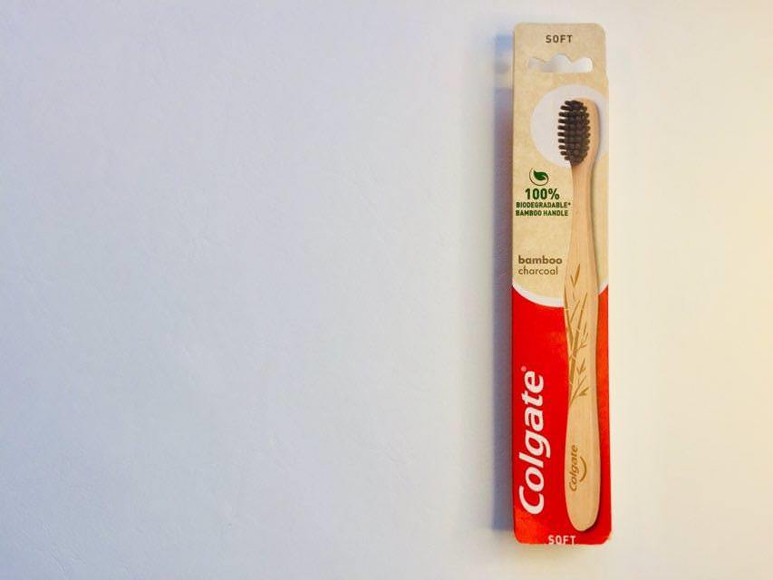 Colgate Bamboo Charcoal Toothbrush product in review