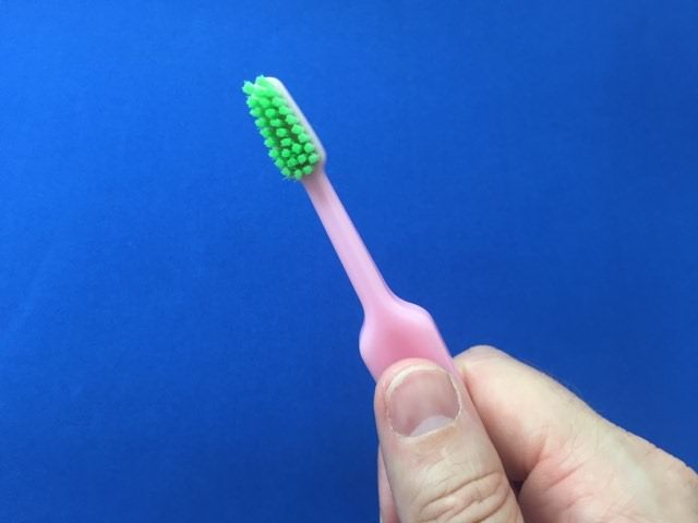 TePe Good™ toothbrush as a compact neck