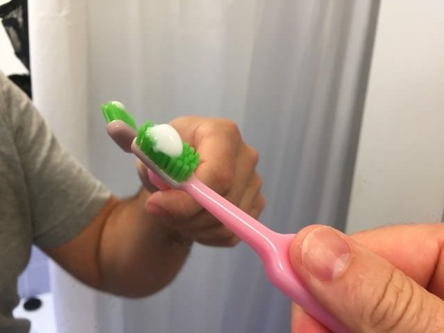 initial testing the TePe Good™ Compact Toothbrush