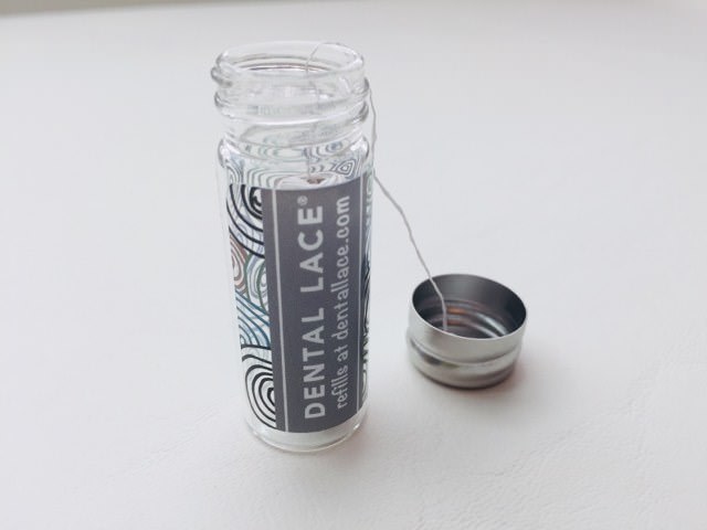 Dental lace and it's removable stainless steal lid