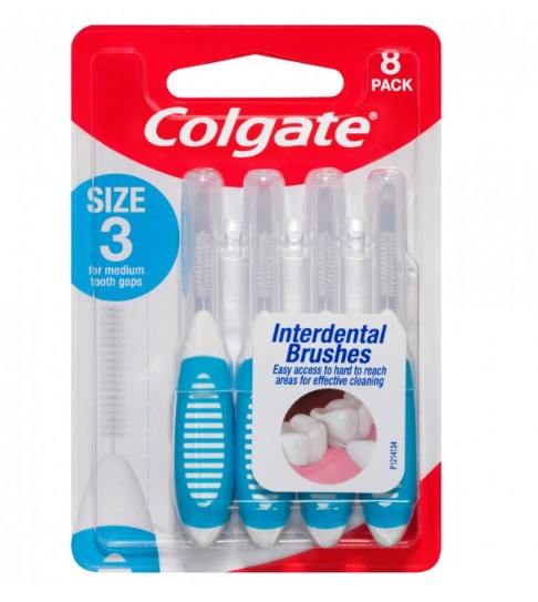 size 3 interdental brush by colgate