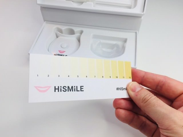 HiSmile Teeth Shade guide
