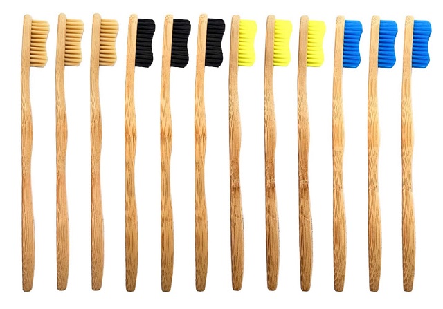 12 pack of Bamboo bamkiki toothbrushes called Kiki Dream