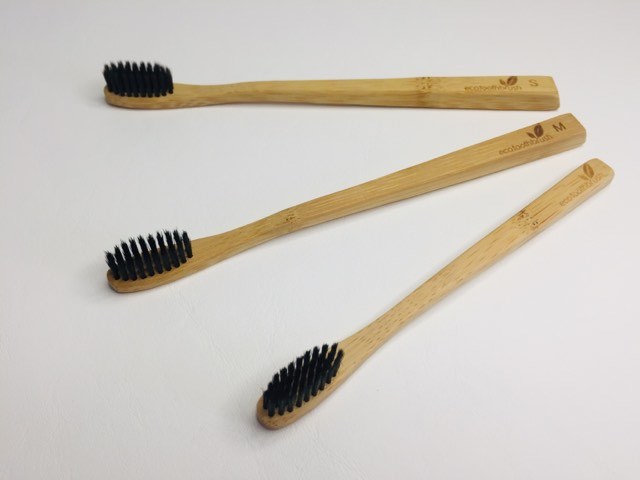 3 EcoToothbrushes in the range
