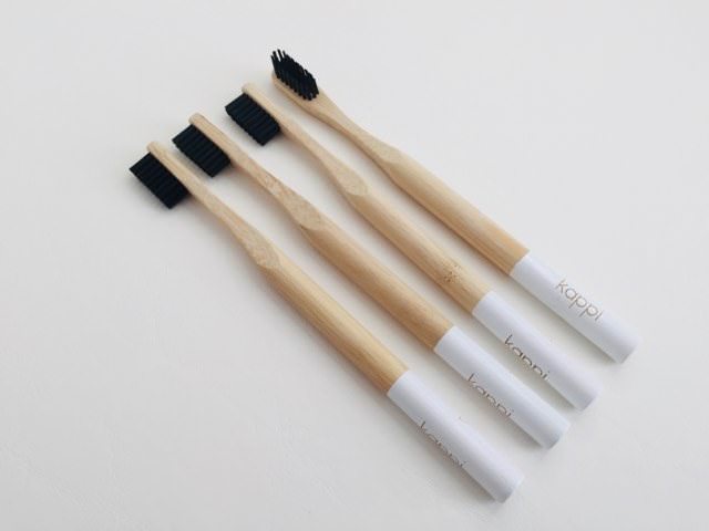 Kappi bamboo toothbrushes as a feature image