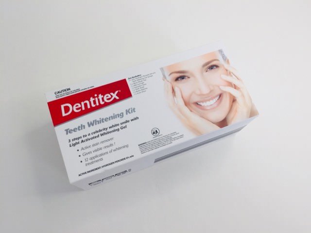 The Dentitex teeth whitening kit by Aldi