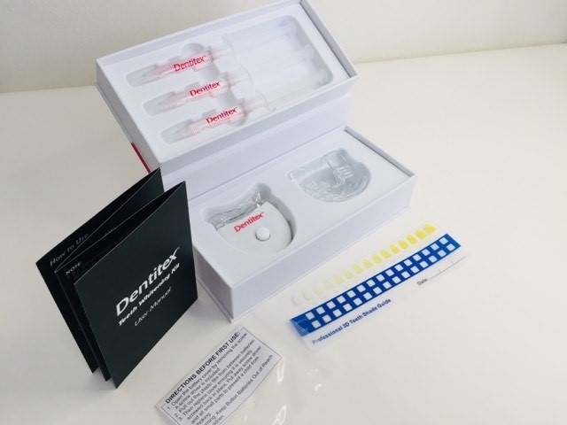 What's inside the Dentitex whitening kit