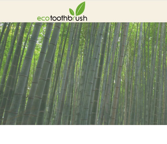 EcoToothbrush logo and background