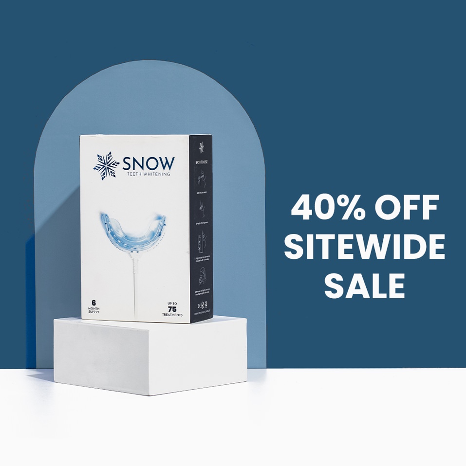 TrySnow teeth whitening sale 40% off 4th of july