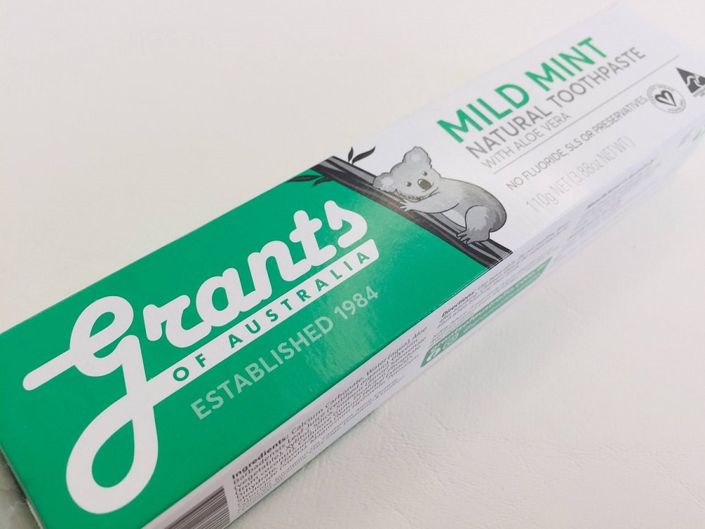 Grants of Australia Mild Mint toothpaste