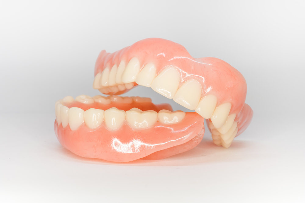 A set of dentures