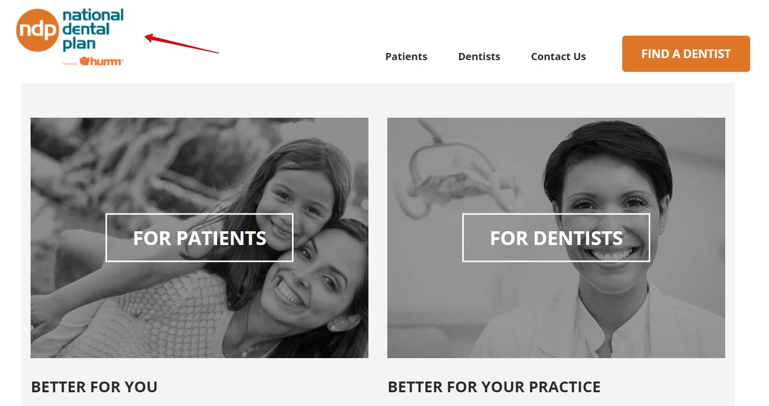 The national dental plan a screenshot