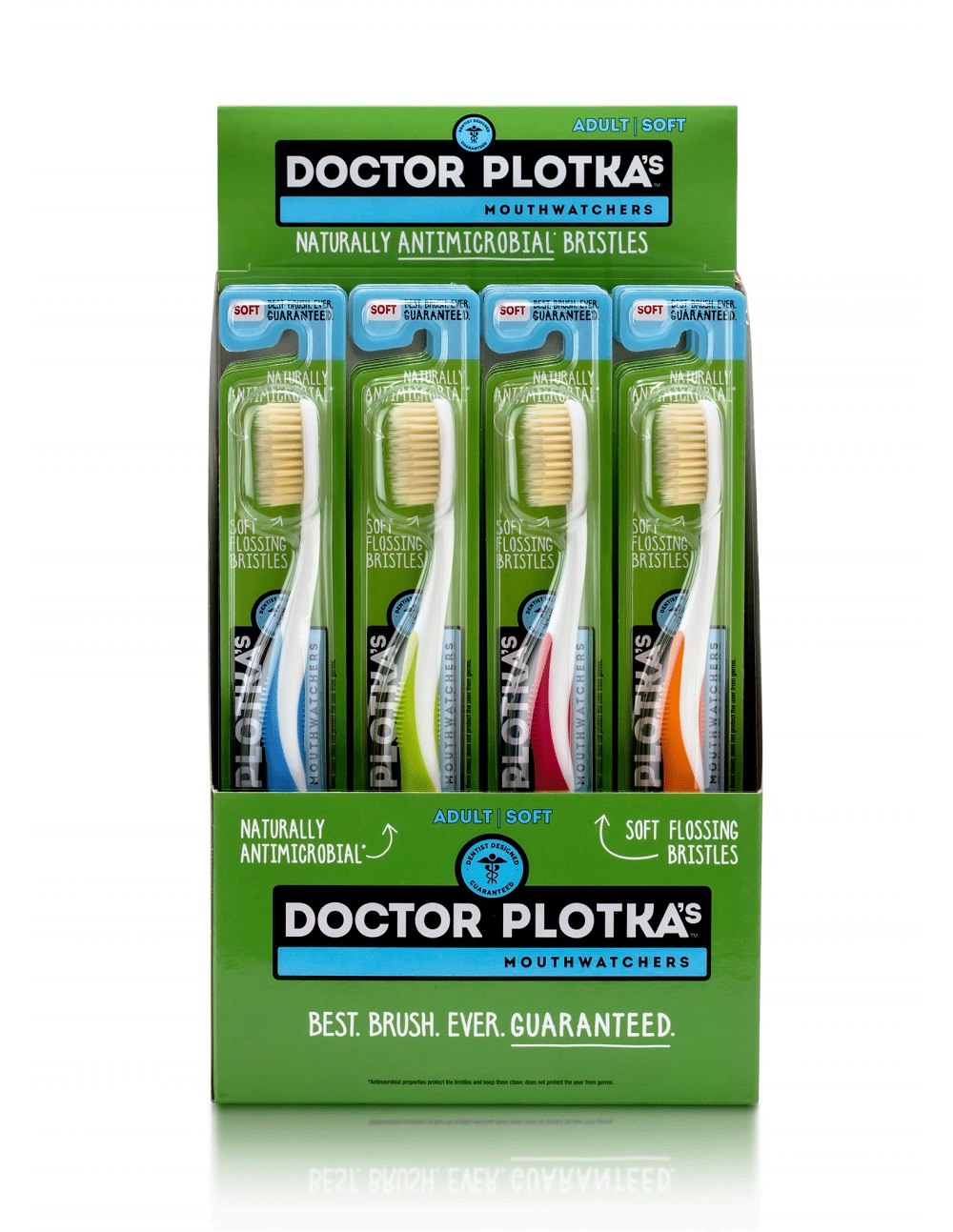 Doctor Plotka's Mouthwatchers Display - Blue, Green, Red and Orange