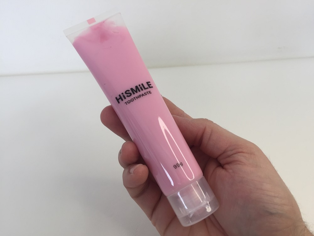 First impressions on HiSmiles Pink Toothpaste