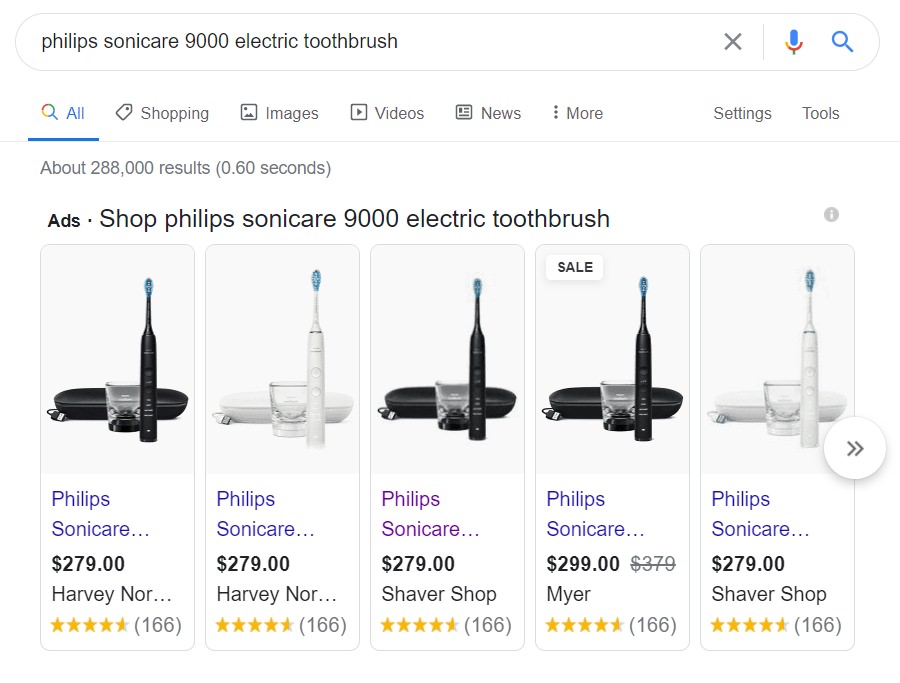 price comparsions of philip sonicare diamondclean 9000 electric toothbrush