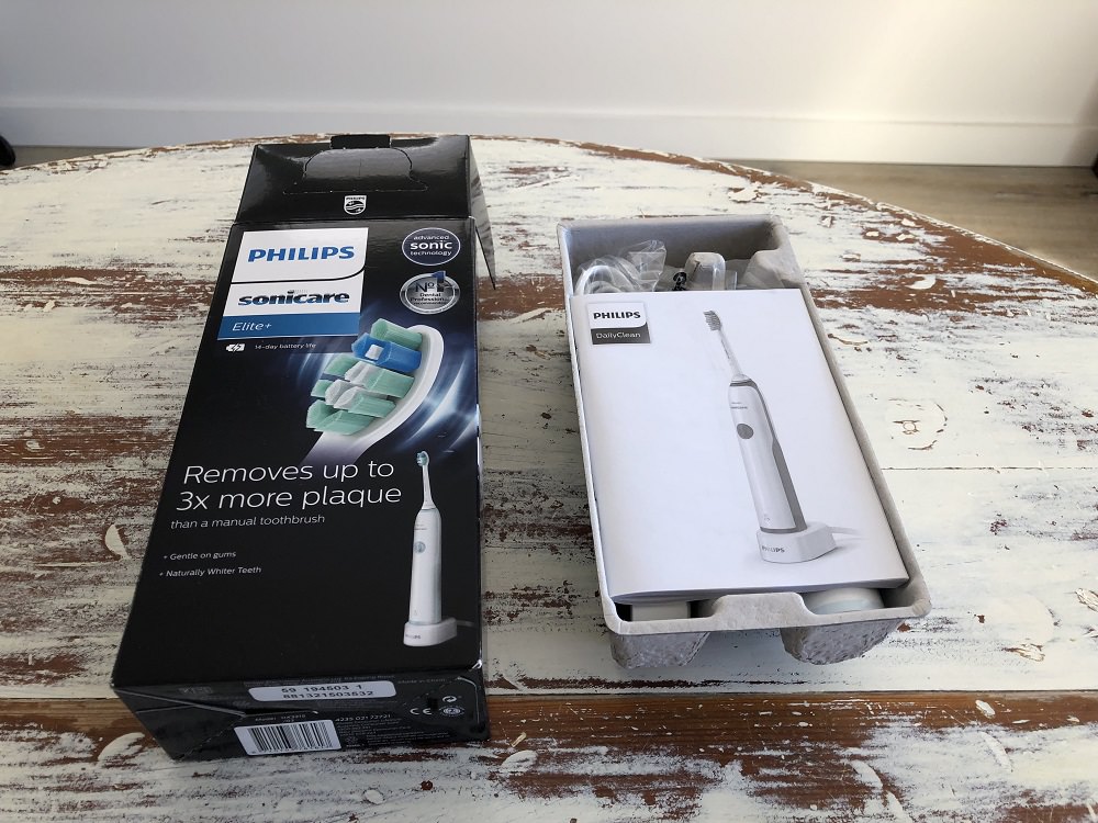 Philips sonicare elite+ packaging 