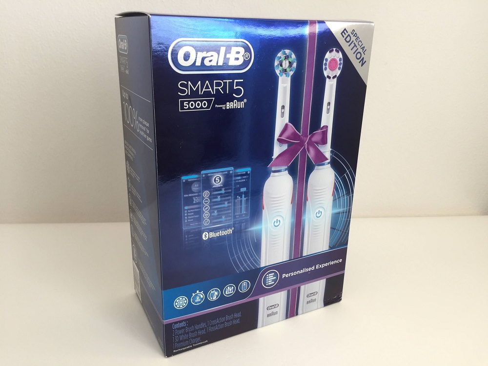 Oral b smart 5 5000 electric toothbrush review feature image