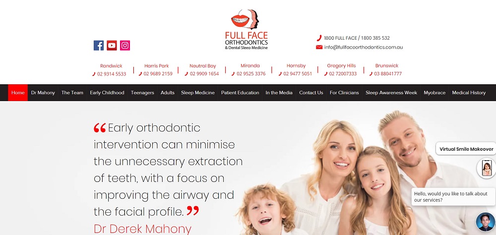 Full Face Orthodontics – East