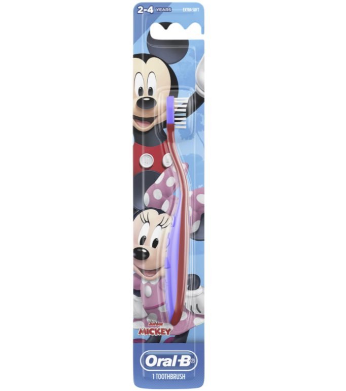 Oral-B Stages 2 Mickey 2 to 4 Years Toothbrush Extra Soft image dental aware