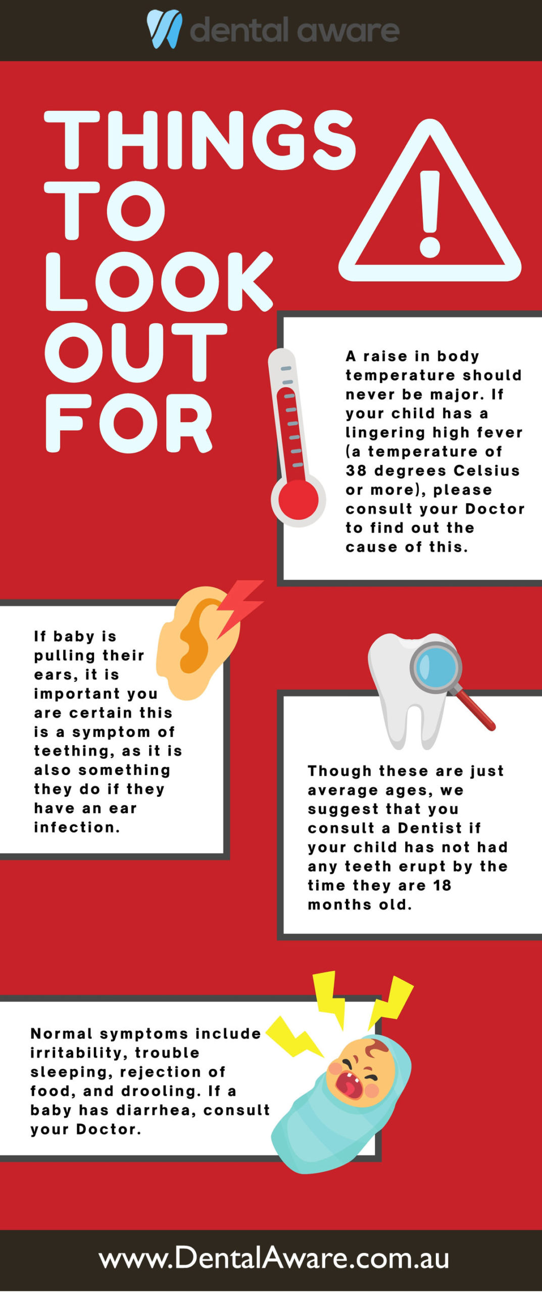 baby teeth things to look out for dental aware