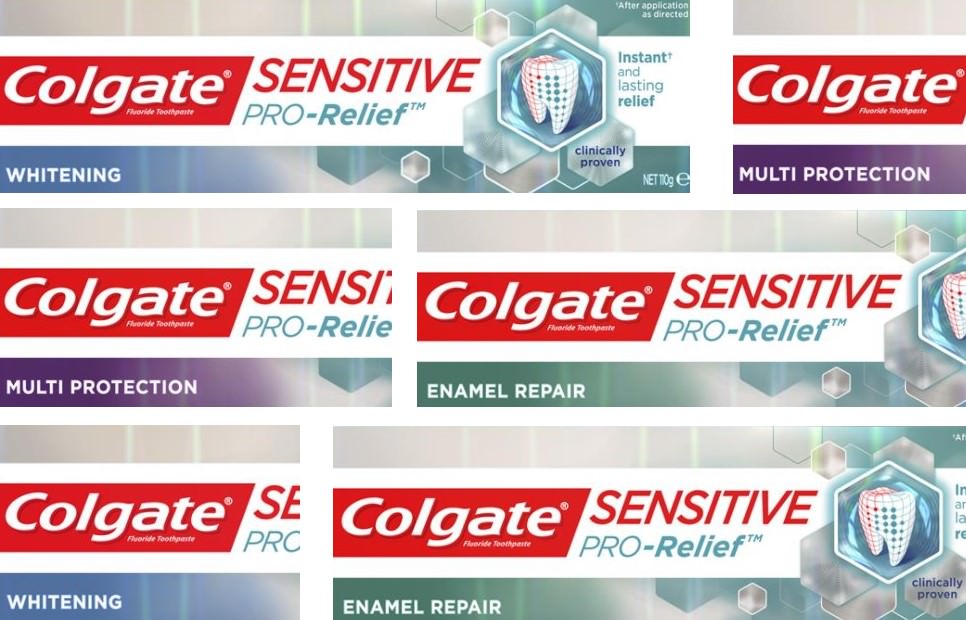 Colgate Sensitive PRO relief toothpaste range feature image dental aware